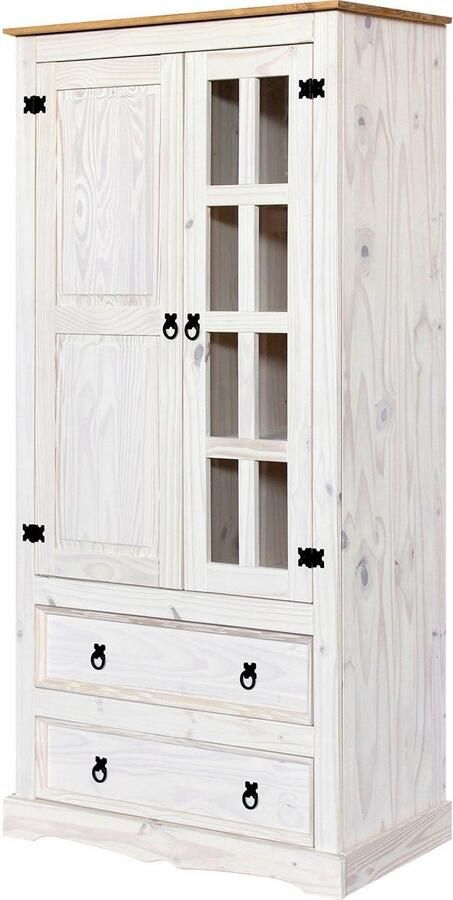 Home affaire Vitrinekast Metalen siergrepen en scharnieren - Foto 3