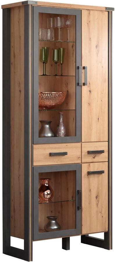 Home affaire Vitrinekast Mia Modern design (1 stuk) - Foto 7