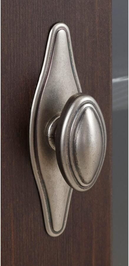 Home affaire Vitrinekast Rauna vitrinekast opbergkast Hoogte 180 cm van massief grenen - Foto 5