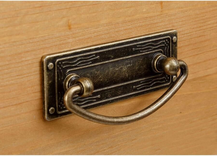 Home affaire Buffetkast Rügen gecertificeerd massief hout hoogte 168 cm in landhuisstijl