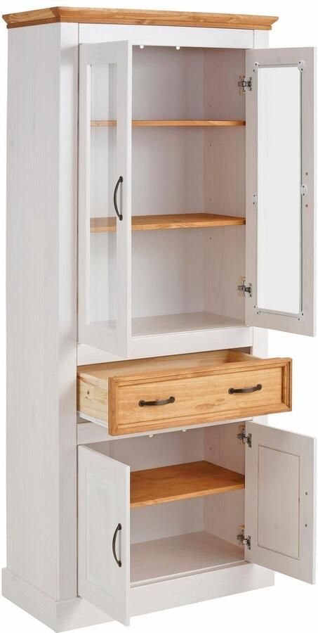 Home affaire Vitrinekast Selma Hoogte 180 cm (2-deurs) - Foto 6