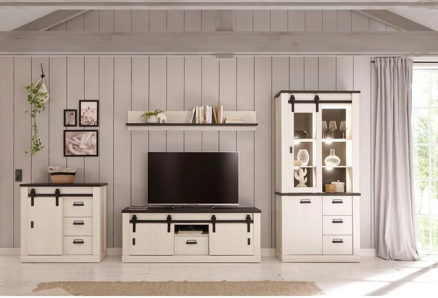 Home affaire Vitrinekast Sherwood Breedte ca. 93 cm - Foto 3