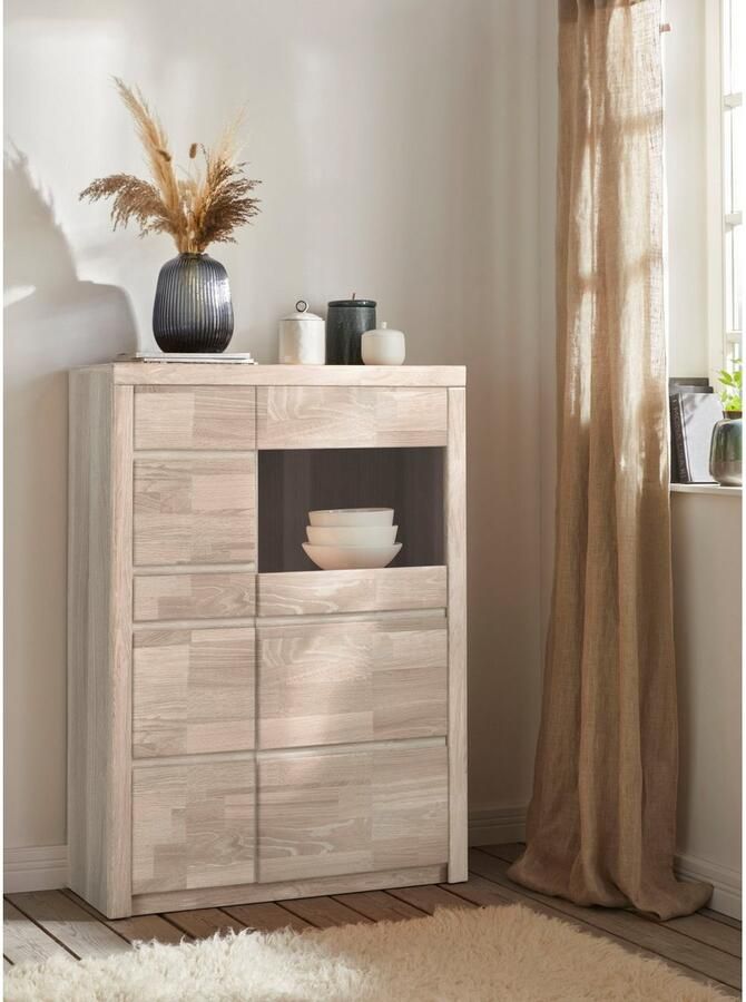 Home affaire Vitrinekast Silkeborg Hoogte 125 cm - Foto 3