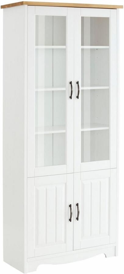 Home affaire Vitrinekast Trinidad 4-deurs breedte 85 cm - Foto 8