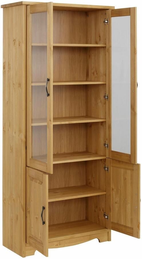 Home affaire Vitrinekast Trinidad 4-deurs breedte 85 cm - Foto 4