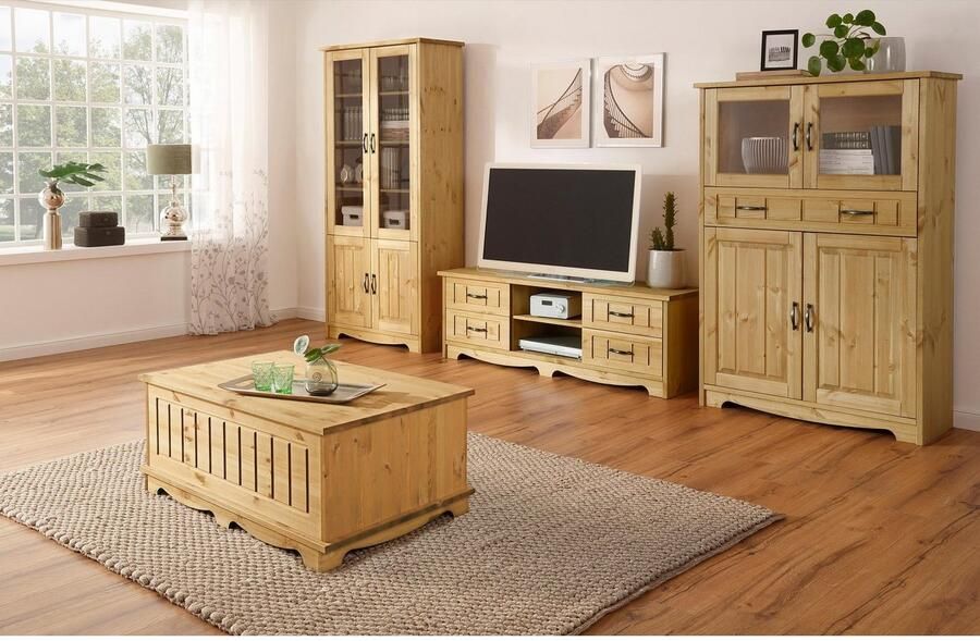 Home affaire Highboard Trinidad Vitrine breedte 102 cm - Foto 7