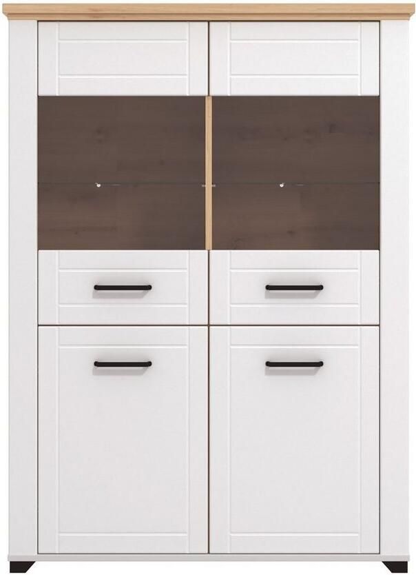 Home affaire Vitrinekast Valencia 2 deuren met 4 mm veiligheidsglas breedte 103 5 cm - Foto 3