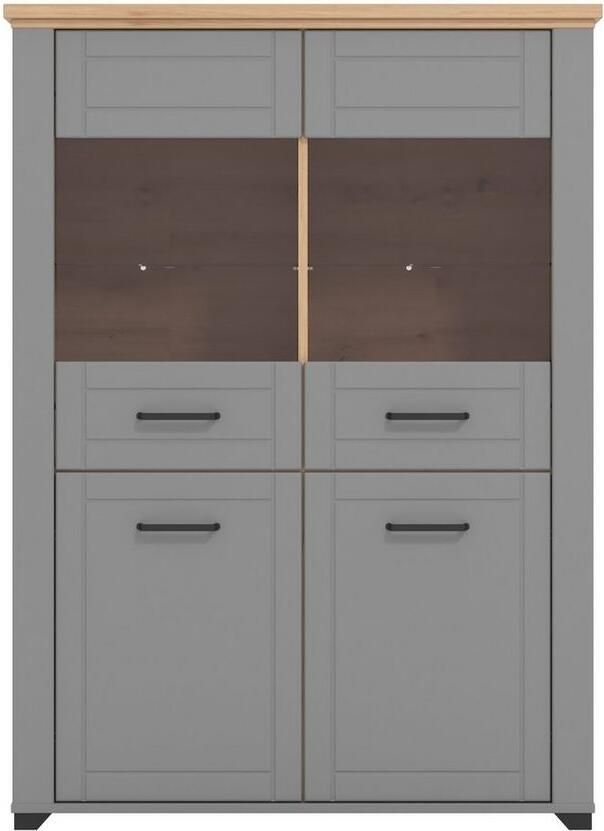 Home affaire Vitrinekast Valencia 2 deuren met 4 mm veiligheidsglas breedte 103 5 cm - Foto 4