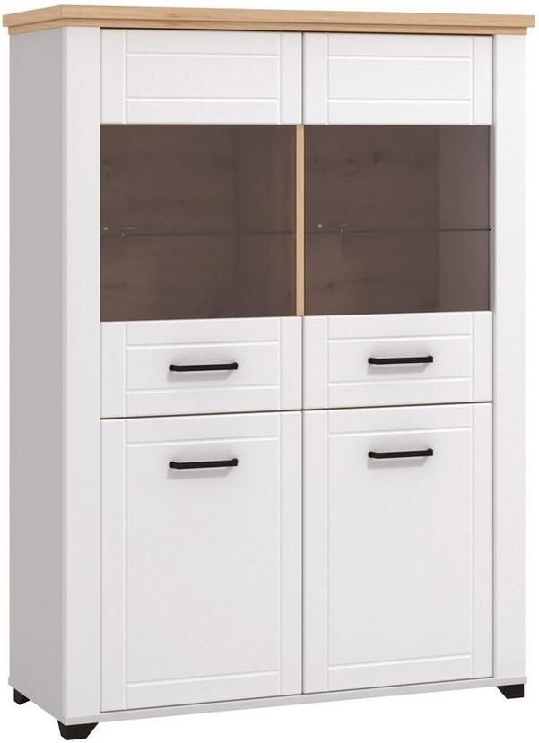 Home affaire Vitrinekast Valencia 2 deuren met 4 mm veiligheidsglas breedte 103 5 cm - Foto 4