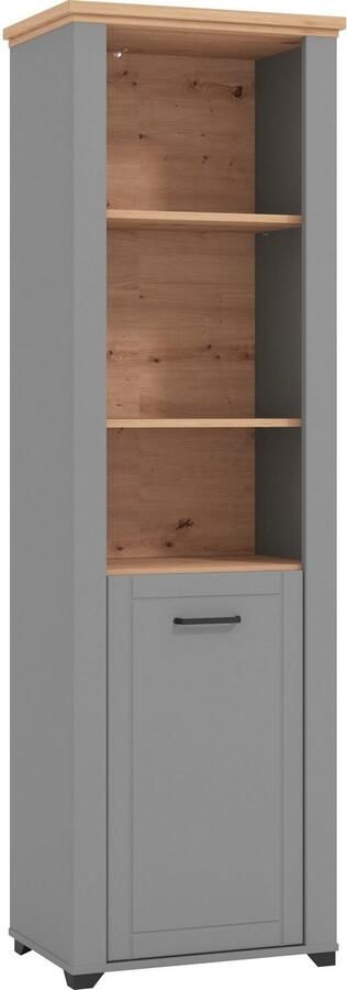 Home affaire Vitrinekast Valencia Breedte 60 5 cm met 3 open vakken - Foto 3