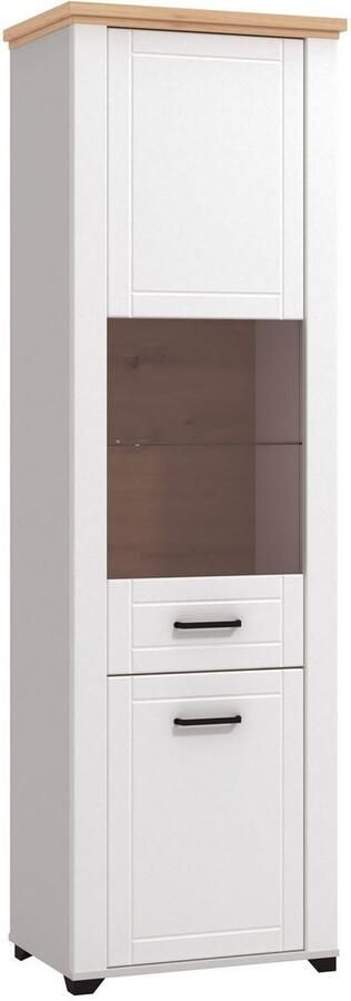 Home affaire Vitrinekast Valencia Deuren en legplanken met 4 mm veiligheidsglas - Foto 2