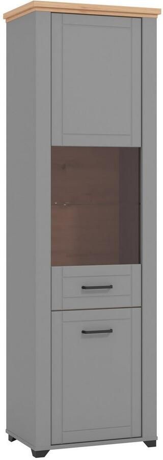 Home affaire Vitrinekast Valencia Deuren en legplanken met 4 mm veiligheidsglas - Foto 9