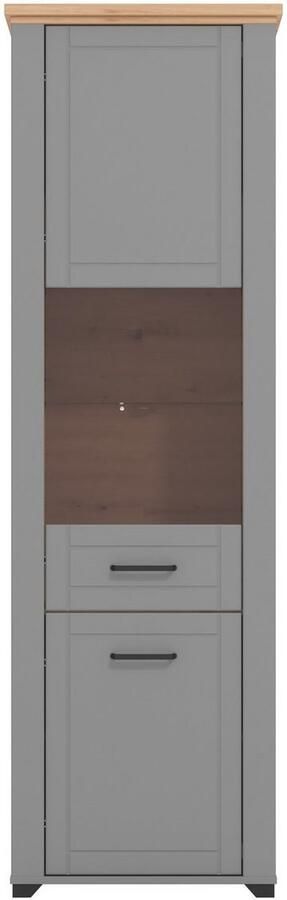 Home affaire Vitrinekast Valencia Deuren en legplanken met 4 mm veiligheidsglas - Foto 11