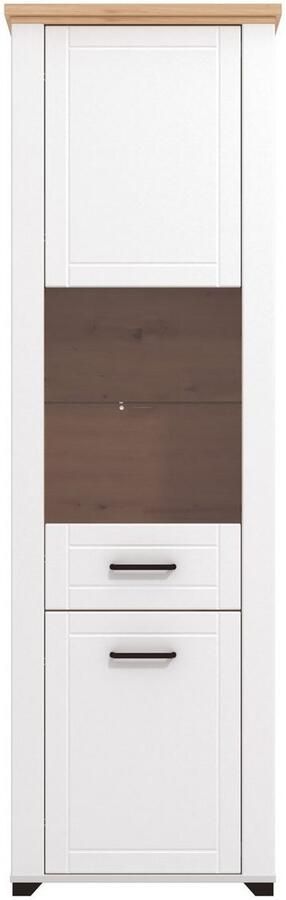 Home affaire Vitrinekast Valencia Deuren en legplanken met 4 mm veiligheidsglas - Foto 3