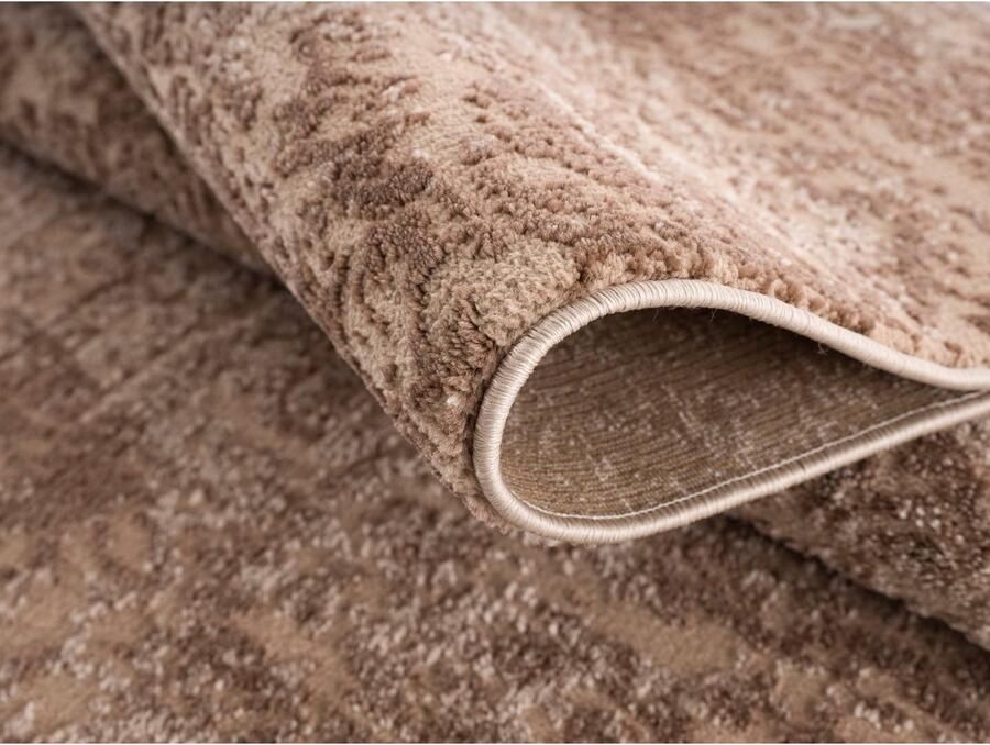 Home affaire Vloerkleed Dilani Vintage stijlvolle glans reliëfstructuur krimp carving-effect - Foto 4