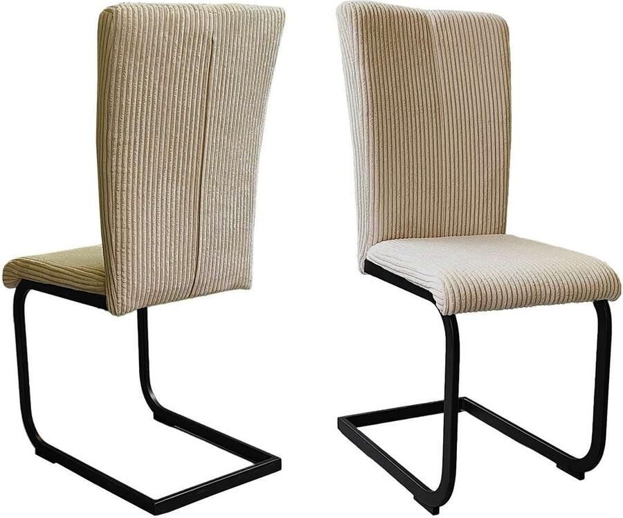 Home affaire Vrijdragende stoel Oliver Stoel belastbaar tot 120 kg (set 2 stuks) - Foto 10