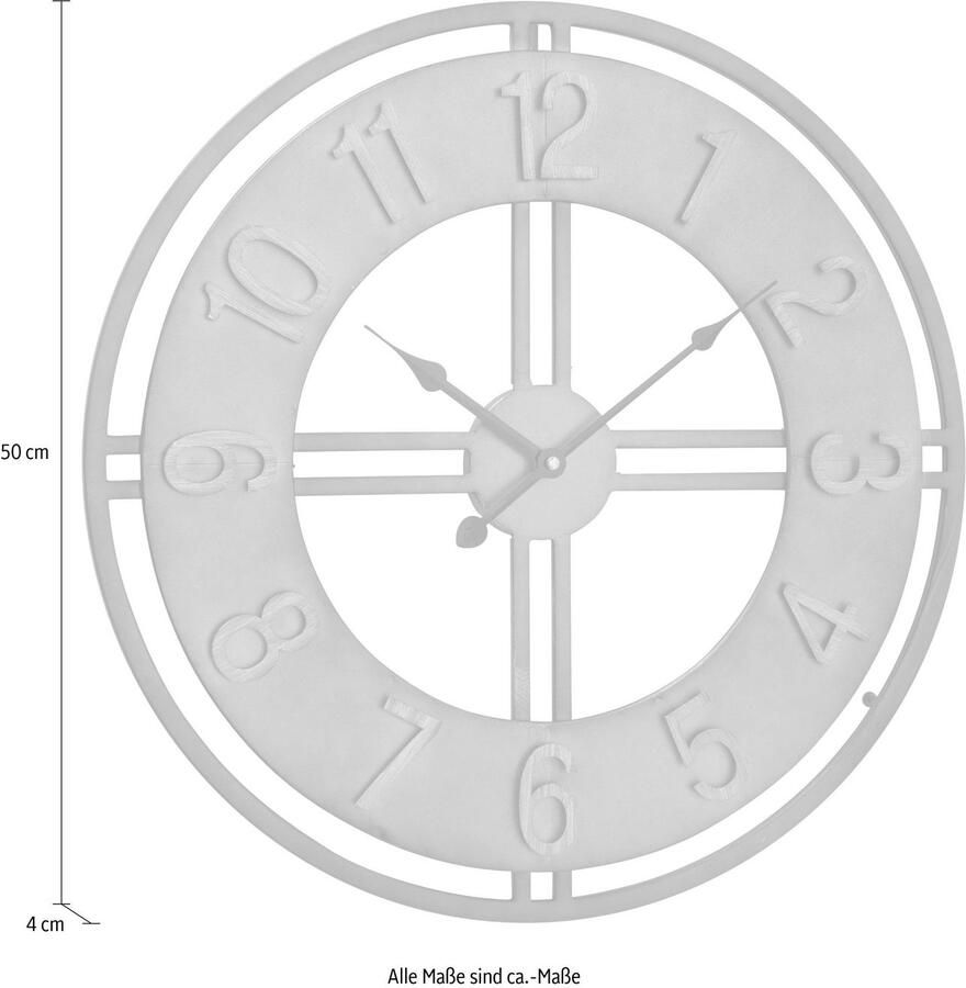 Home affaire Wandklok Pioneer rond ø 50 cm - Foto 6