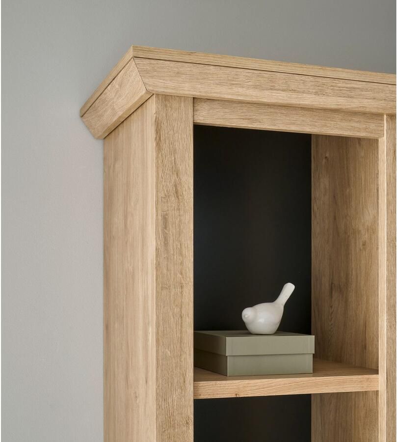 Home affaire Wandmeubel Cornwall opbouwwand in landelijke stijl woonkamer-set in eiken decor (set 3-delig)