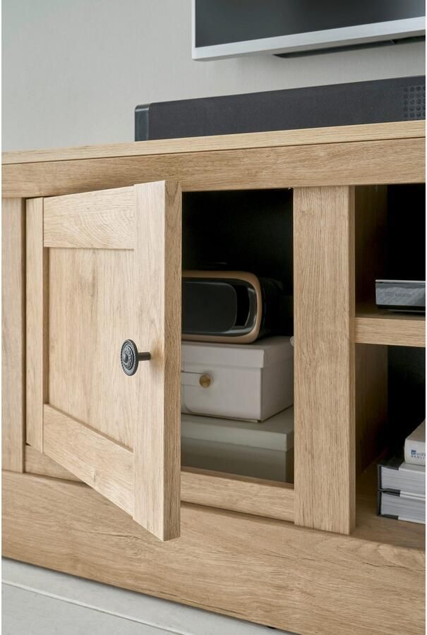 Home affaire Tv-meubel Cornwall onderkast in landelijke stijl commode eiken decor (1 stuk) - Foto 5