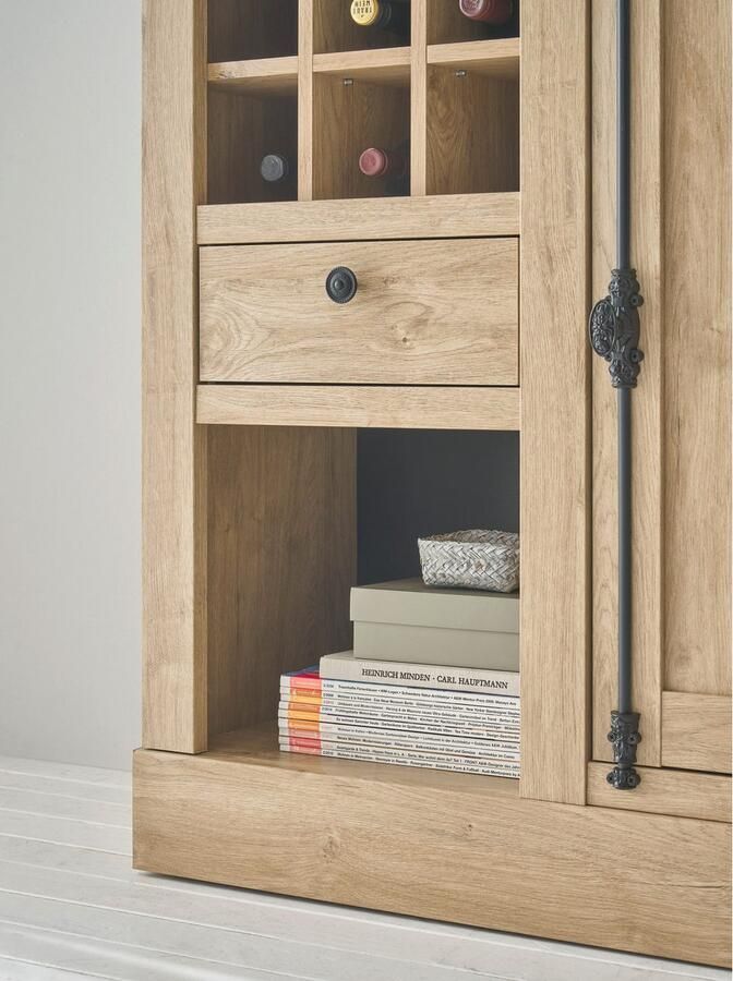 Home affaire Highboard Cornwall commode in landelijke stijl kast sideboard eiken decor (1 stuk) - Foto 4