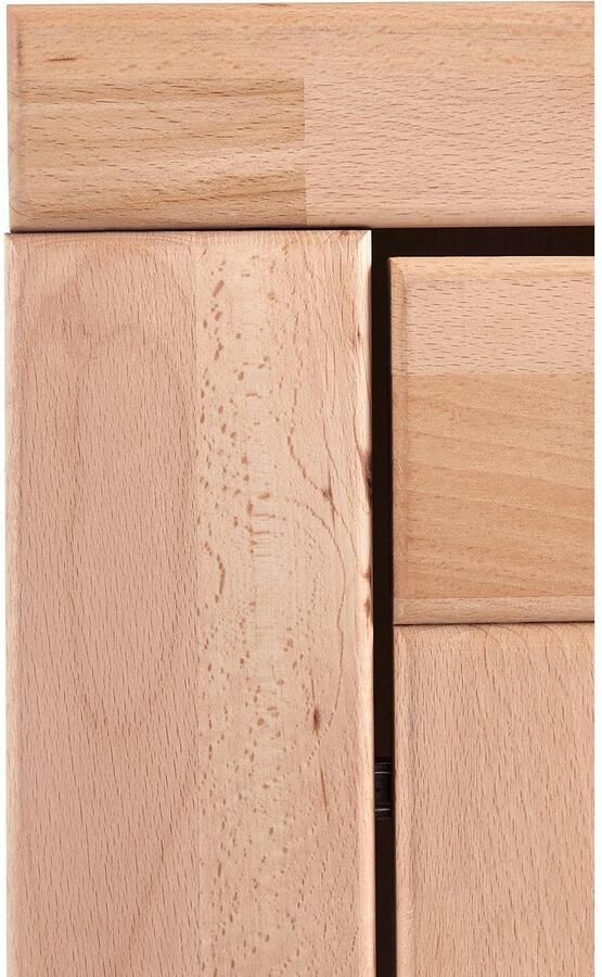 Home affaire Wandmeubel Denis gedeeltelijk massief hout (set 4 stuks) - Foto 6