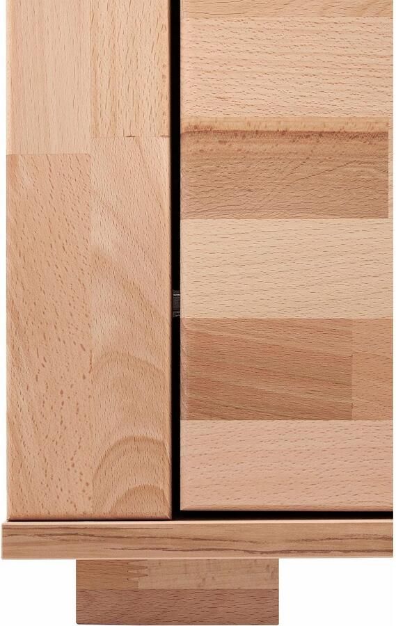 Home affaire Wandmeubel Denis gedeeltelijk massief hout (set 4 stuks) - Foto 5