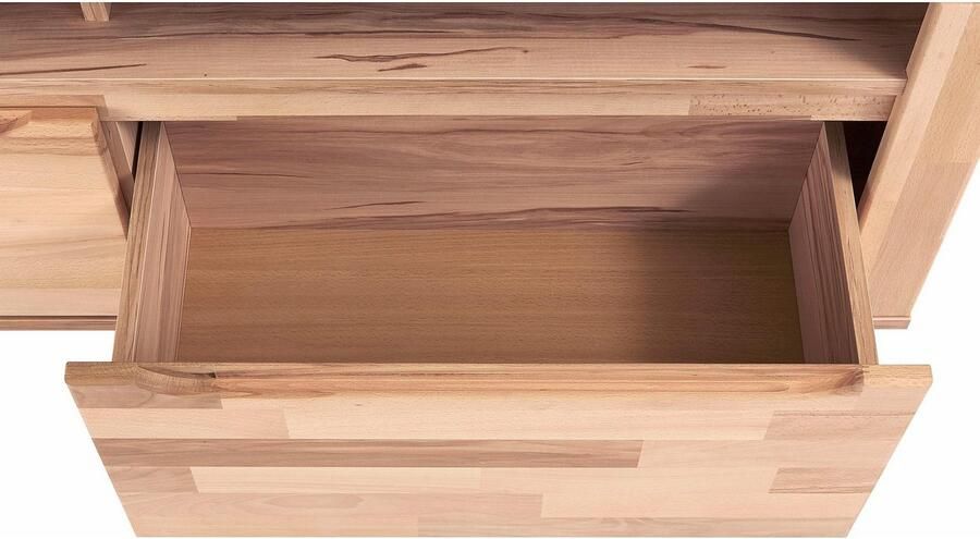 Home affaire Wandmeubel Denis gedeeltelijk massief hout (set 4 stuks) - Foto 8