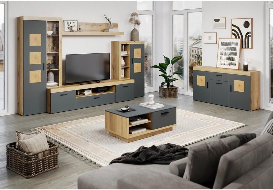 Home affaire Wandplank Gent Ideaal voor decoraties gemonteerd (B D H): 180x26x31 cm (1 stuk) - Foto 5