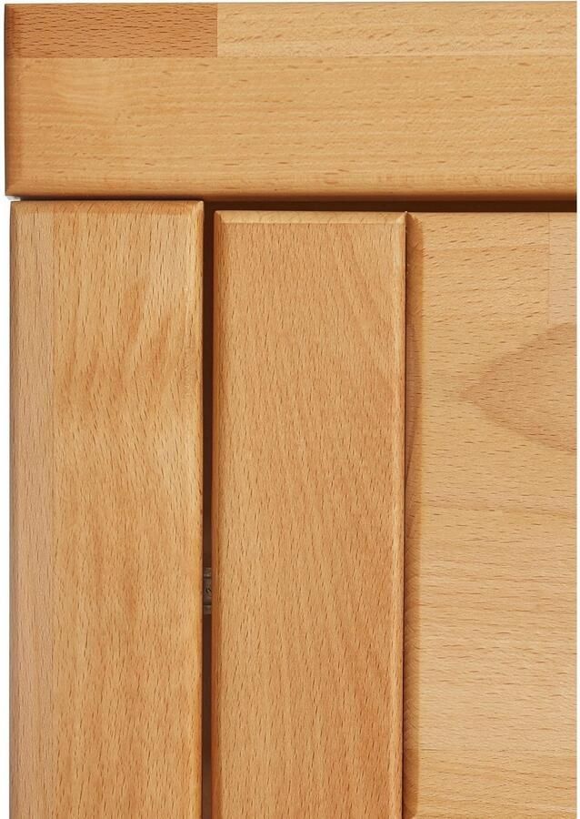 Home affaire Wandmeubel Logo fronten massief hout lichaam houtvezelplaat variabele bodems (set 5-delig) - Foto 2