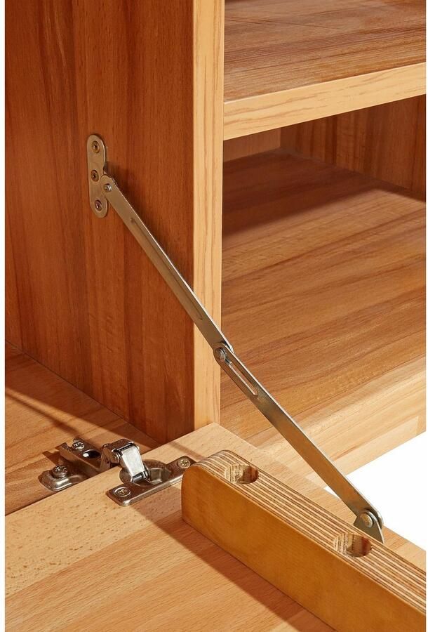 Home affaire Wandmeubel Logo fronten massief hout lichaam houtvezelplaat variabele bodems (set 5-delig) - Foto 3