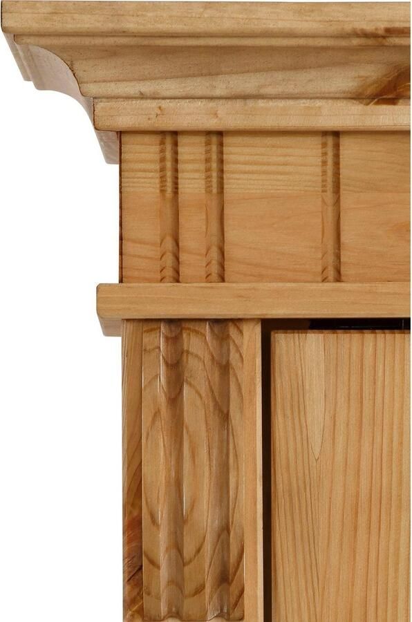 Home affaire Wandmeubel Teresa bestaand uit 1 vitrinekast klein 1 vitrinekast groot 1 tv-meubel (set 3-delig) - Foto 5