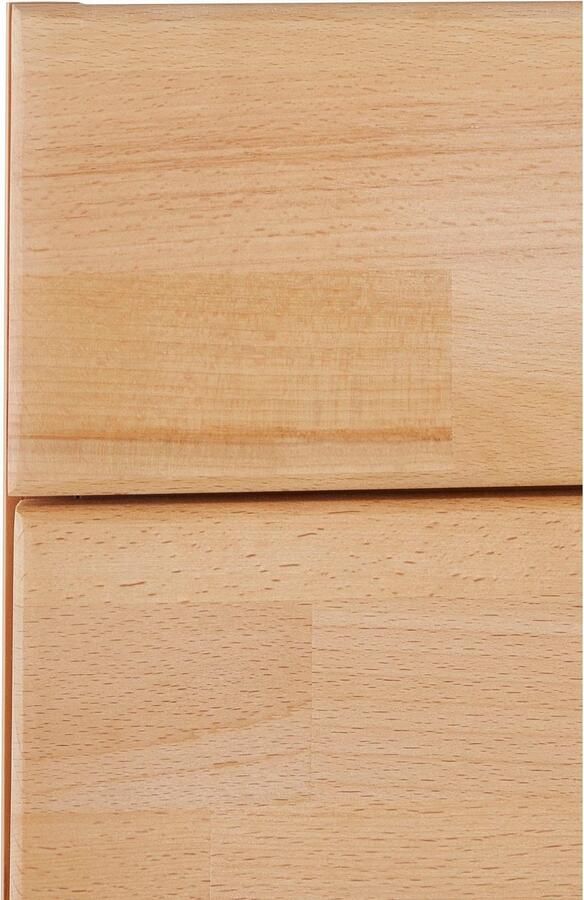 Home affaire Wandmeubel Vetro fronten massief hout lichaam houtvezelplaat gripgaten Vloeren gedeeltelijk verplaatsbaar kabeldoorvoer bij TV gedeelte (set 3 stuks) - Foto 4