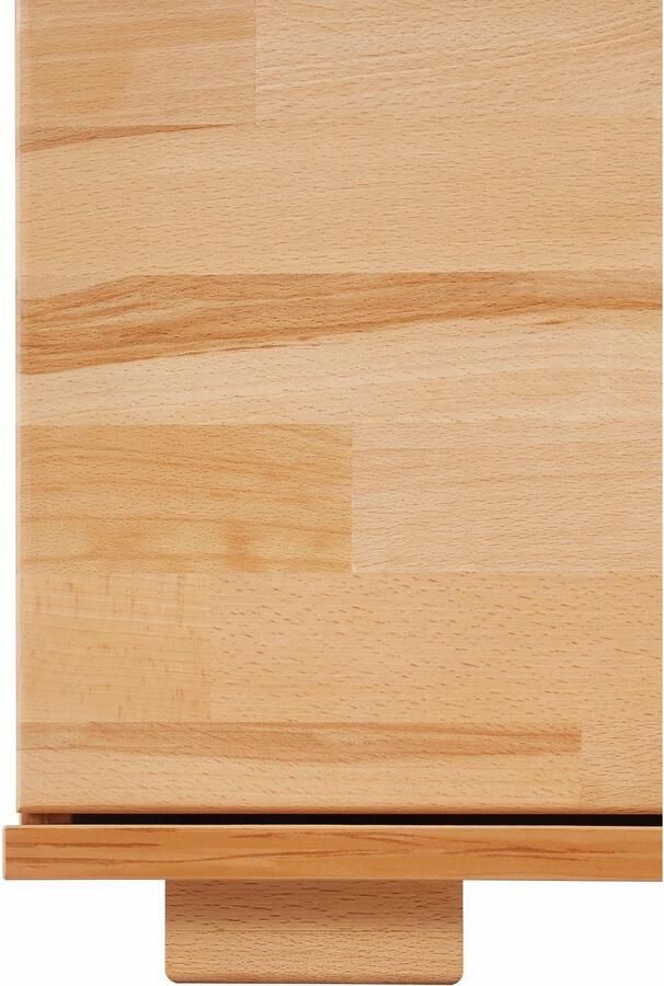 Home affaire Wandmeubel Vetro fronten massief hout lichaam houtvezelplaat gripgaten Vloeren gedeeltelijk verplaatsbaar kabeldoorvoer bij TV gedeelte (set 3 stuks) - Foto 3