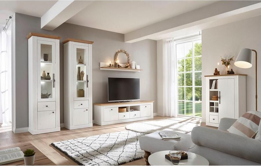 Home affaire Wandmeubel Westminster TOPSELLER! in romantische landelijke stijl (set 4 stuks) - Foto 7