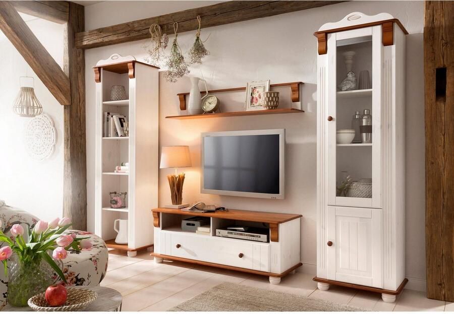 Home affaire Wandplank ADELE Breedte 120 cm van massief grenen FSC - Foto 2