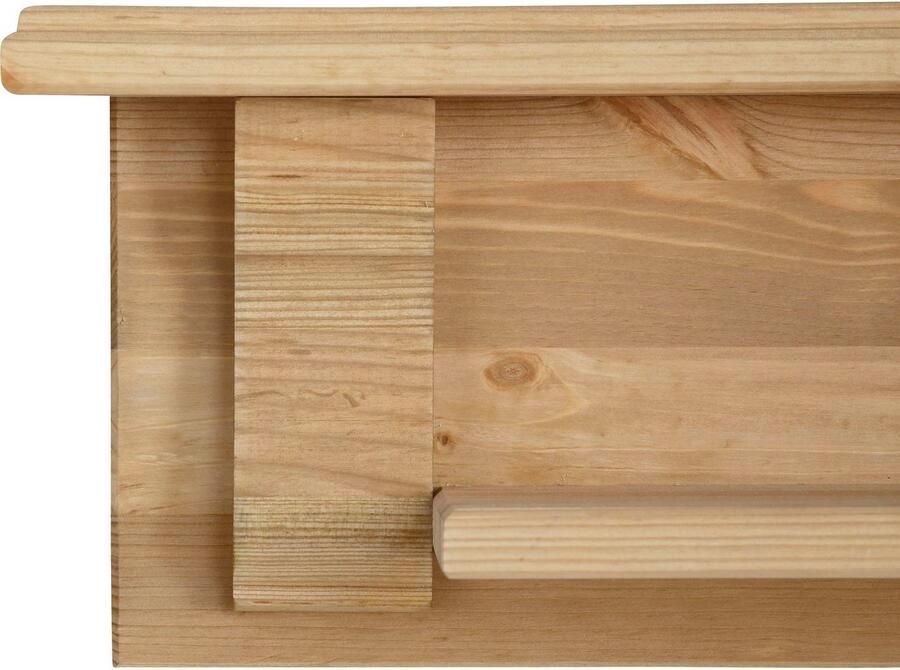 Home affaire Wandplank ANNA Breedte 125 cm van massief grenen FSC - Foto 2