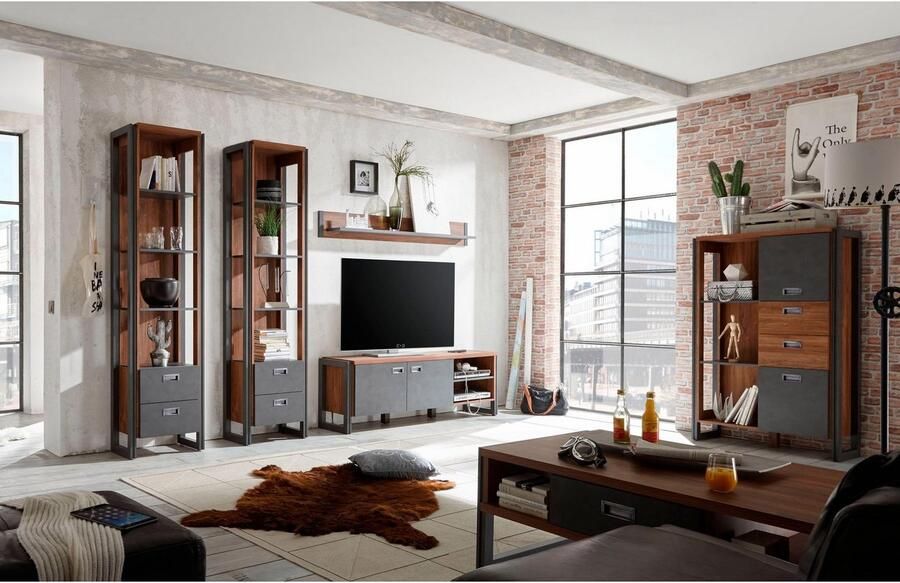 Home affaire Wandplank Detroit Hoogte ca. 202 cm - Foto 5
