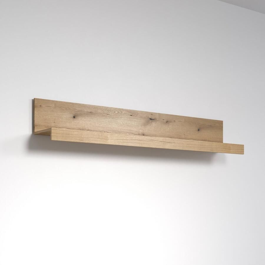 Home affaire Wandplank Gent Ideaal voor decoraties gemonteerd (B D H): 180x26x31 cm (1 stuk) - Foto 2