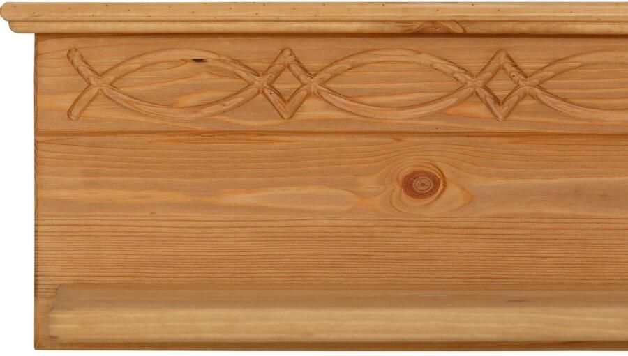 Home affaire Wandplank Indra van massief grenen 120 cm breed - Foto 4