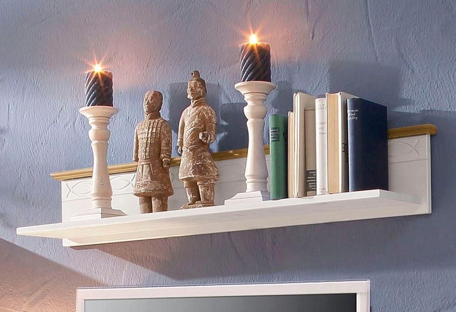 Home affaire Wandplank Indra van massief grenen 120 cm breed - Foto 7