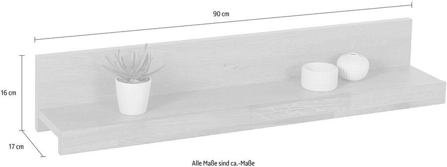 Home affaire Wandplank Kolding set van 2 (set) - Foto 4