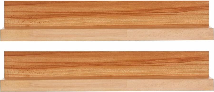 Home affaire Wandplank Ribe 2-delige set gedeeltelijk massief met massieve opbergruimte breedte: elk 90 cm (set 2 stuks) - Foto 5