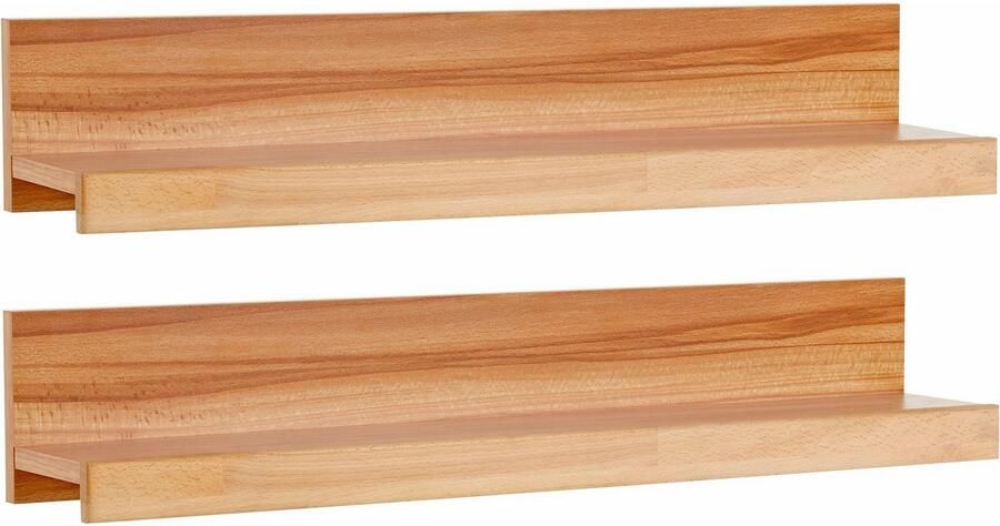 Home affaire Wandplank Ribe 2-delige set gedeeltelijk massief met massieve opbergruimte breedte: elk 90 cm (set 2 stuks) - Foto 4