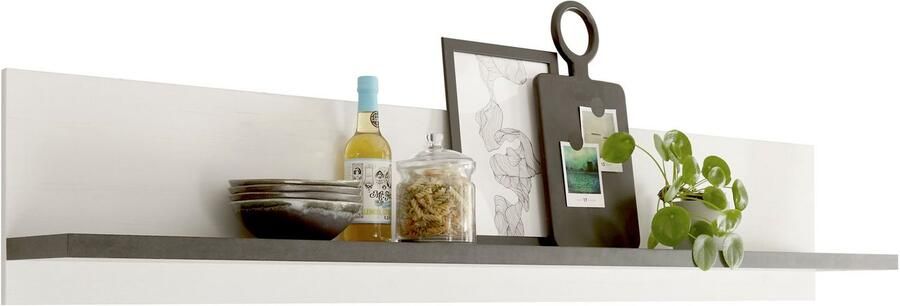 Home affaire Wandplank Sherwood Breedte 160 cm in modern houtdecor 28 mm dikke legplanken - Foto 4