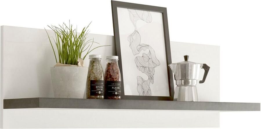 Home affaire Wandplank Sherwood Breedte 90 cm in modern houtdecor 28 mm dikke legplanken - Foto 4