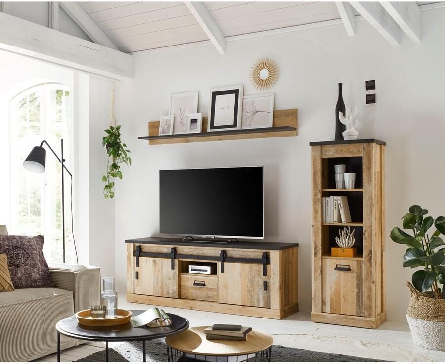 Home affaire Wandplank Sherwood in moderne houtlook breedte 160 cm - Foto 2