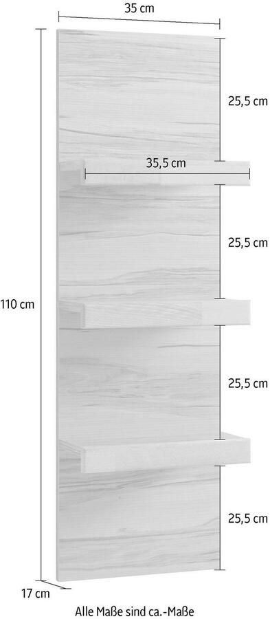 Home affaire Wandplank Silkeborg Breedte 35 cm - Foto 2