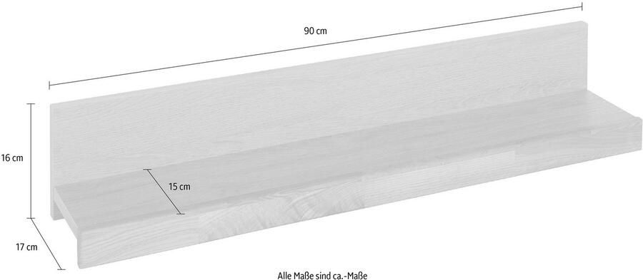 Home affaire Wandplank Silkeborg (set 2 stuks) - Foto 3