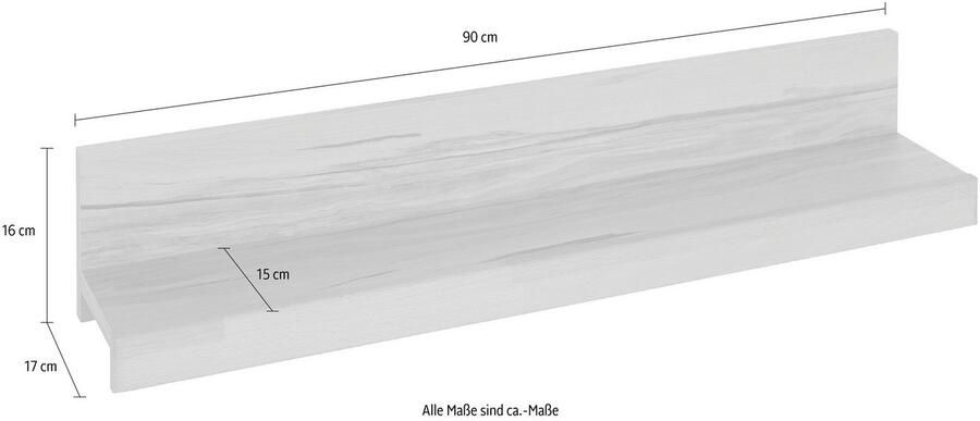 Home affaire Wandplank Silkeborg (set 2 stuks) - Foto 2