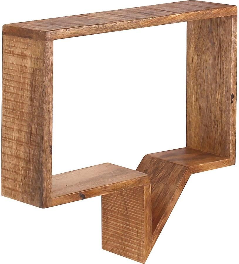 Artistiq Living Artistiq Wandplank Aeden Mangohout Set van 2 stuks Bruin - Foto 2